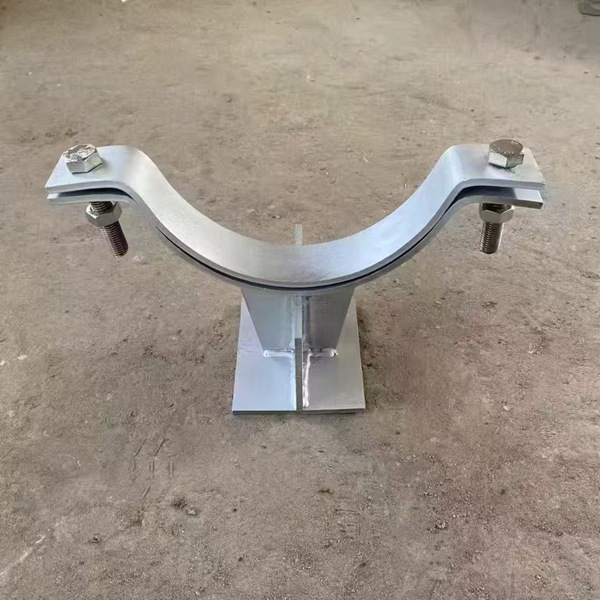 单管夹加筋管托